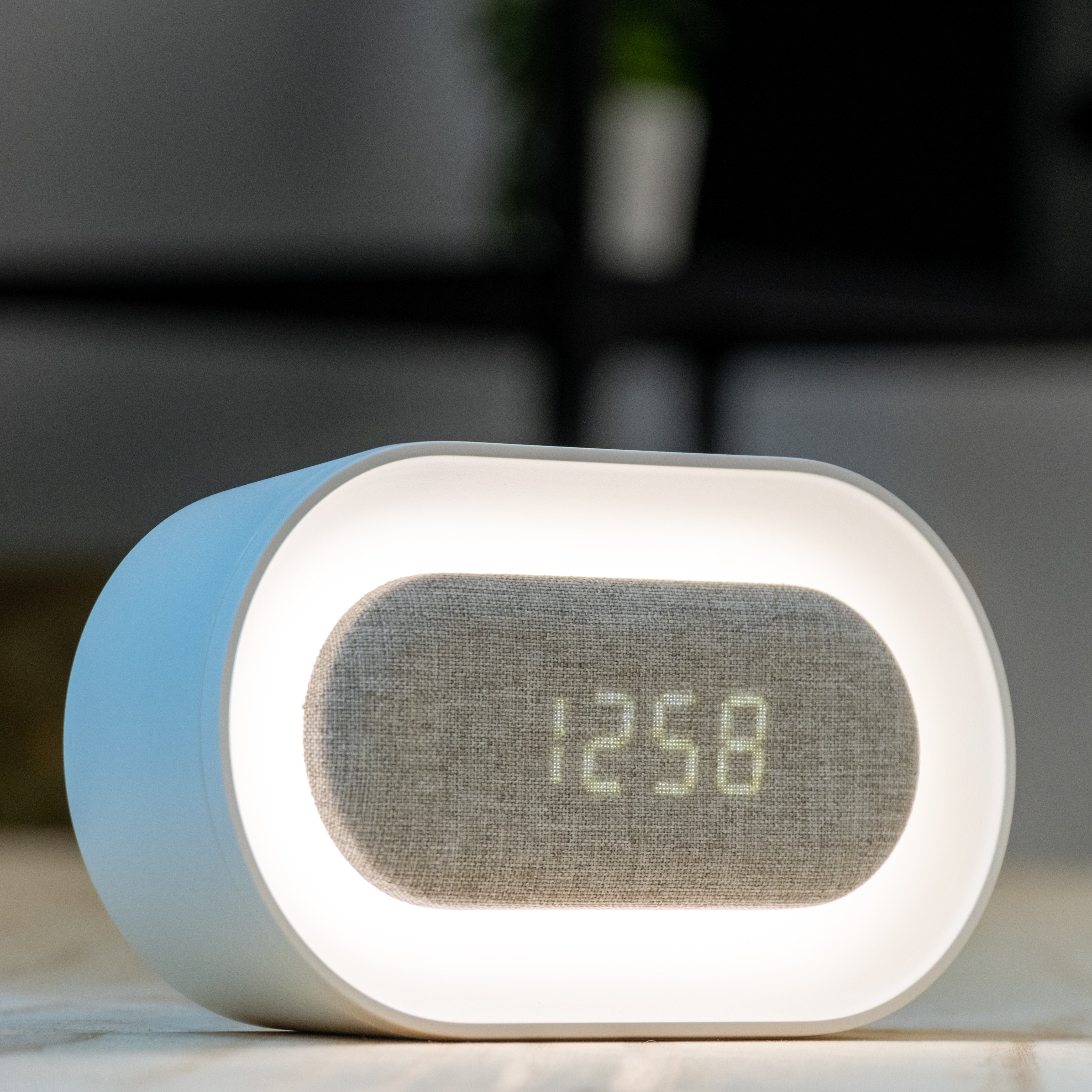 GLOW Night Light Alarm Clock