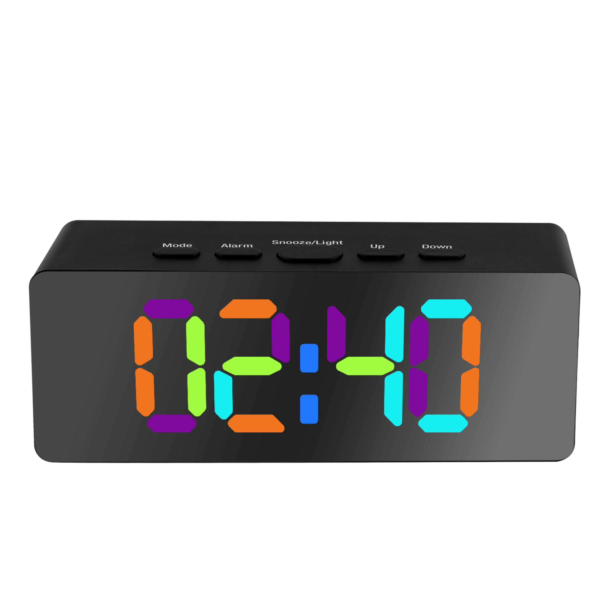 Slimline RGB Dual Alarm Clock