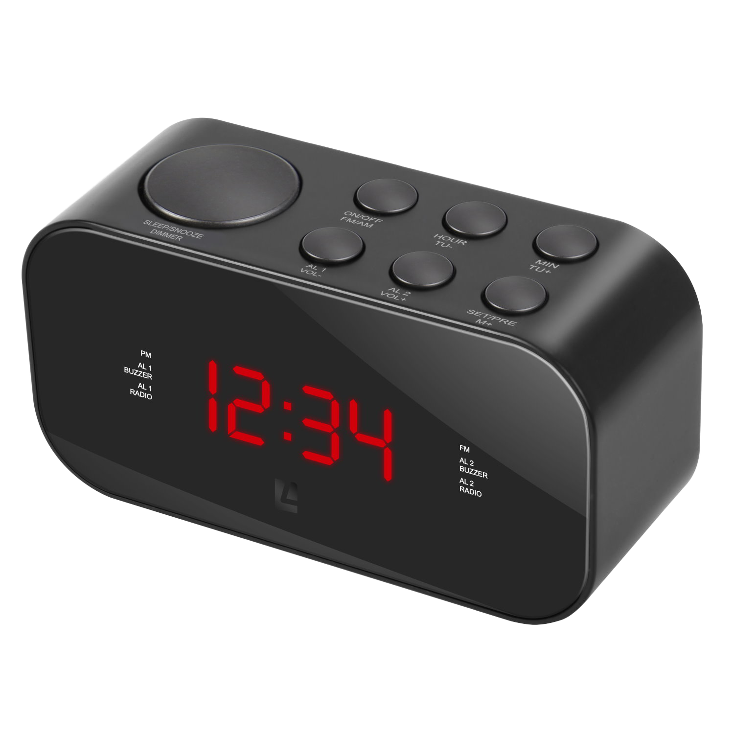 WAKE Dual Alarm Clock Radio