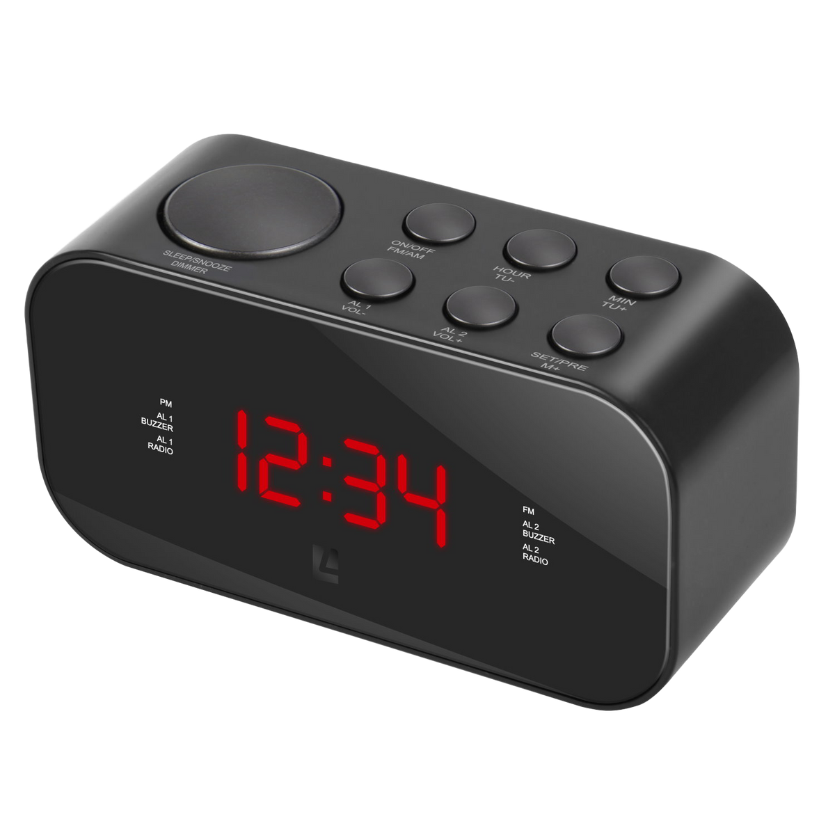 WAKE Dual Alarm Clock Radio