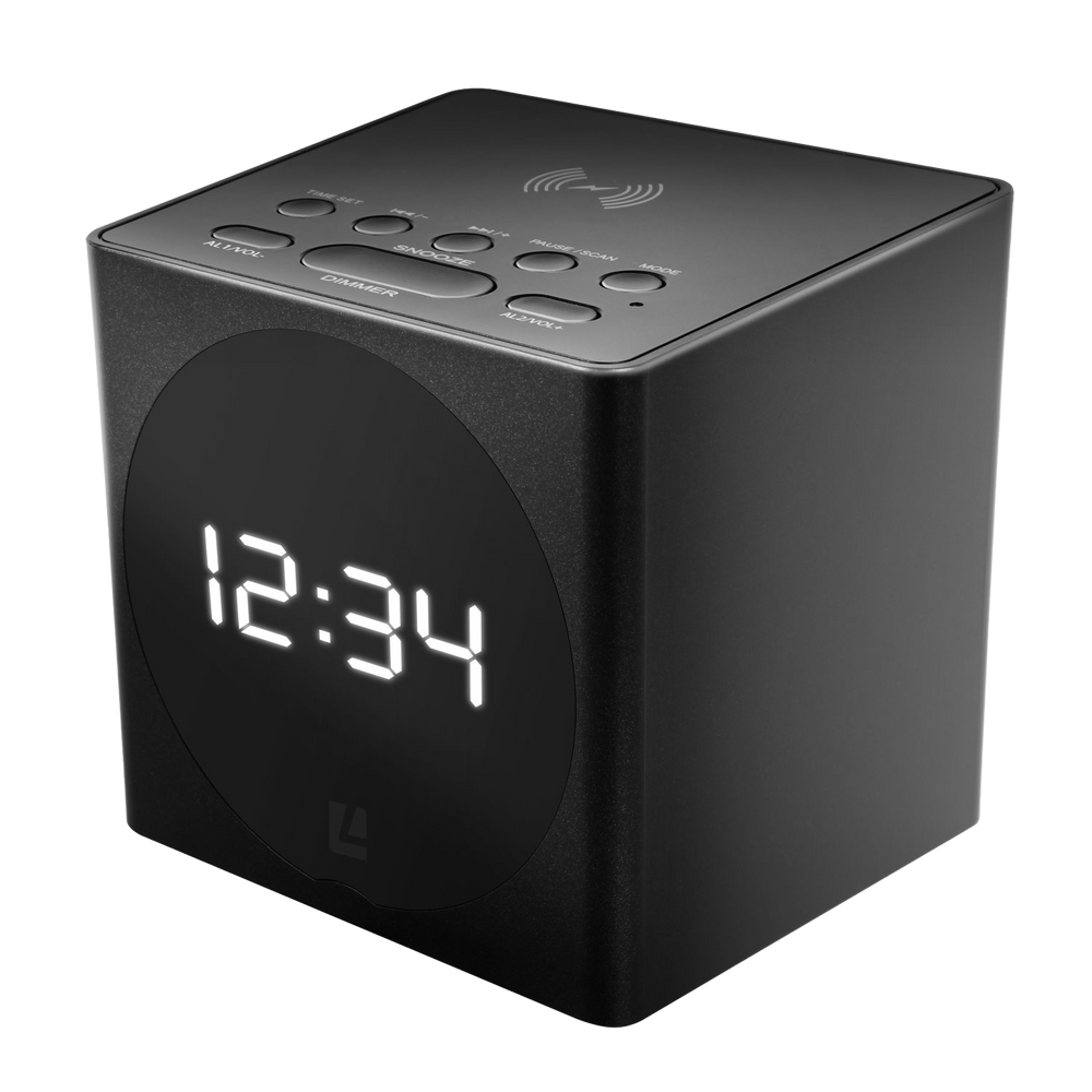 CHARGE Clock with Wireless Phone Charger